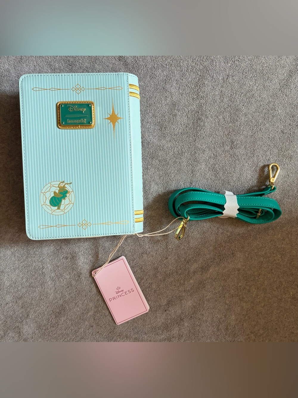 Loungefly Princess & The Frog Tiana Recipe Book Crossbody Bag - Picture 3 of 4